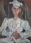 Chaim Soutine The Little Pastry Pastry Cook (nn03) oil on canvas